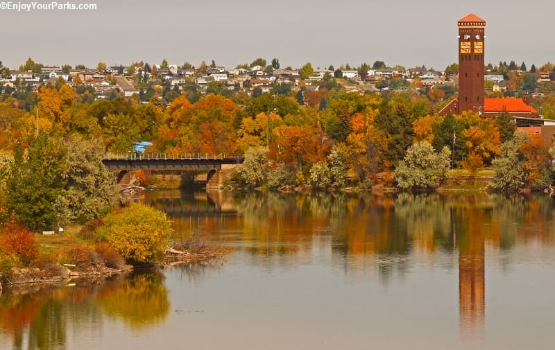 Scenic overview of Great Falls, MT - Home to D&S Property Management